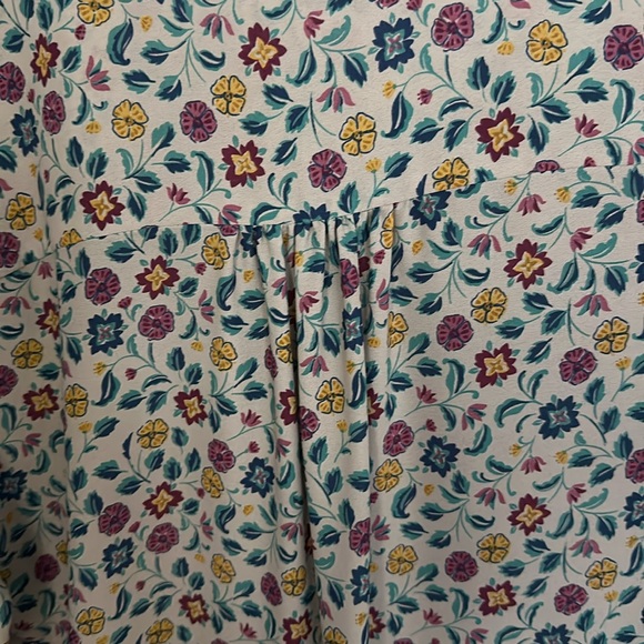 Octavia Large blouse flowered pattern long sleeve - Picture 11 of 11